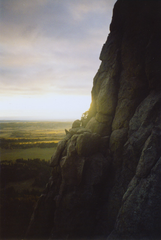 Sunset From The Side Of Devils Tower